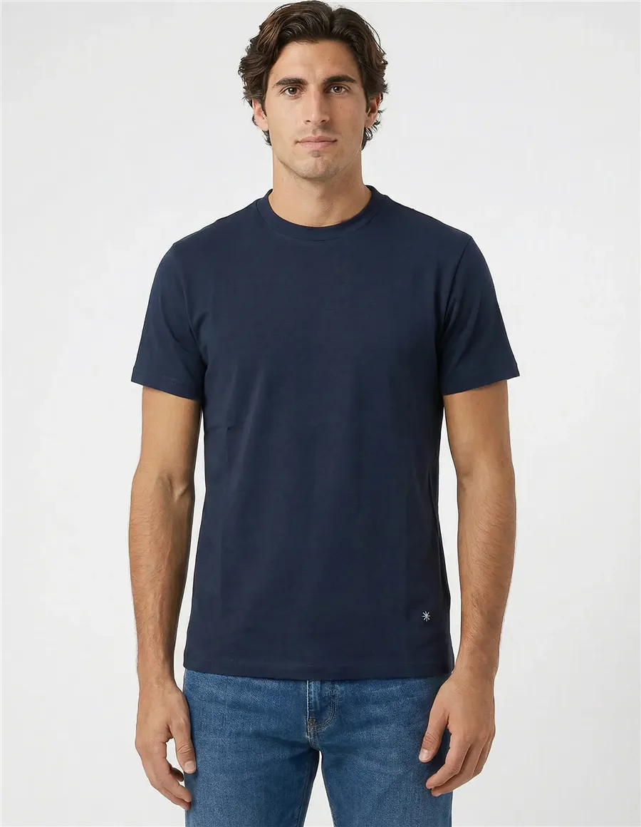 T-shirt uomo blu