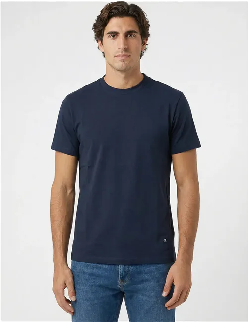 T-shirt uomo blu