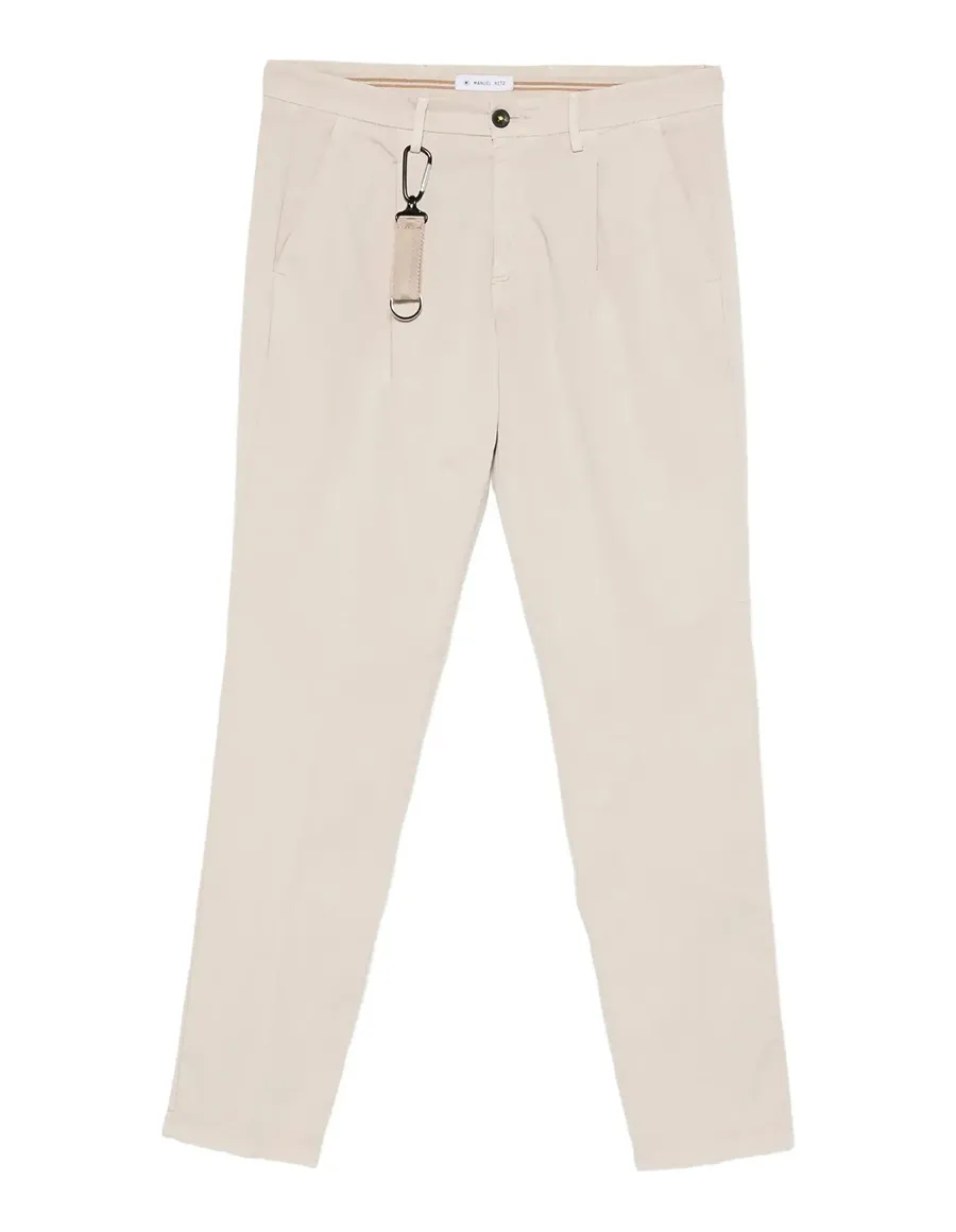 Pantaloni uomo beige