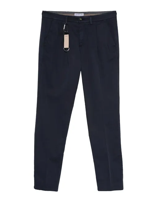 Pantaloni uomo blu navy