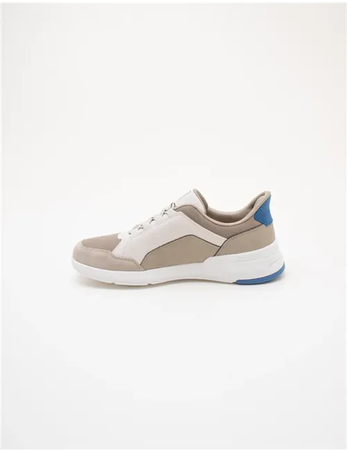 Sneakers uomo Vittour sabbia e bianco