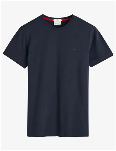 T-shirt uomo cotone blu