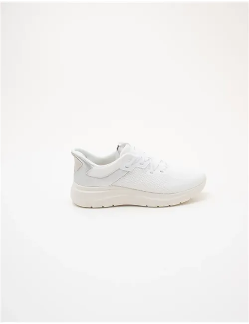 Sneakers donna Plummery Plus bianco argento