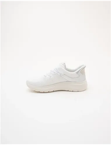 Sneakers donna Plummery Plus bianco argento
