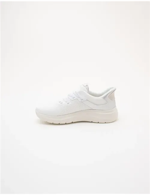 Sneakers donna Plummery Plus bianco argento