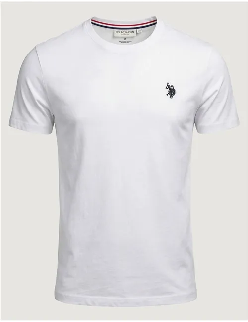 T-shirt uomo girocollo bianco