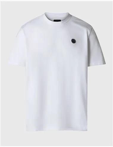 T-shirt uomo con logo North Tech bianco