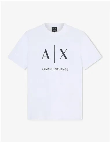 T-shirt uomo con logo bianco