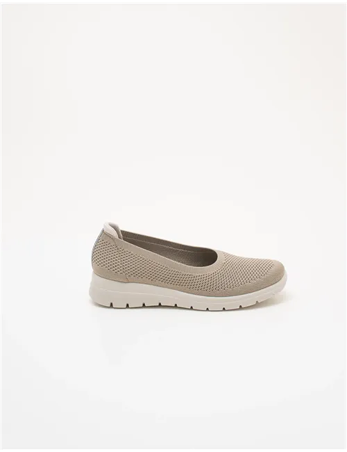 Mocassini donna Zeppa nocciola