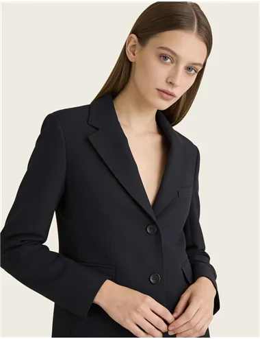 Blazer sartoriale donna Uva blu navy
