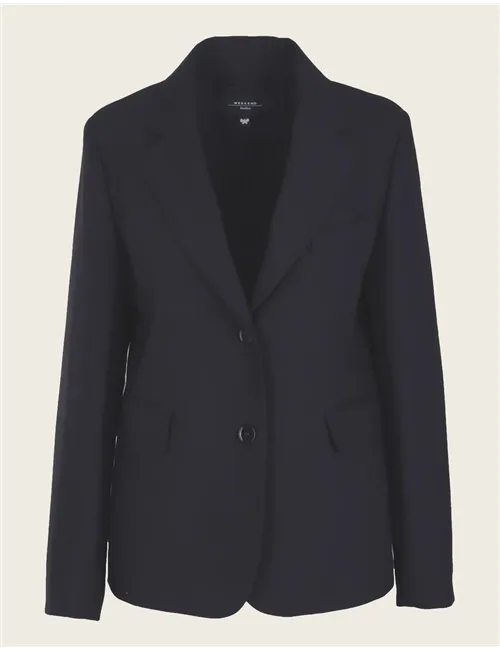 Blazer sartoriale donna Uva blu navy