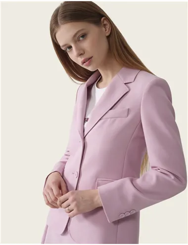 Blazer sartoriale donna Uva rosa