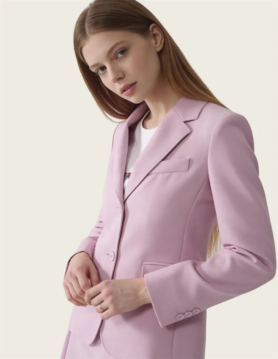 Blazer sartoriale donna Uva rosa