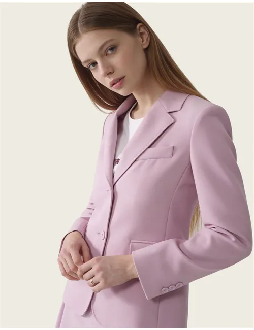 Blazer sartoriale donna Uva rosa
