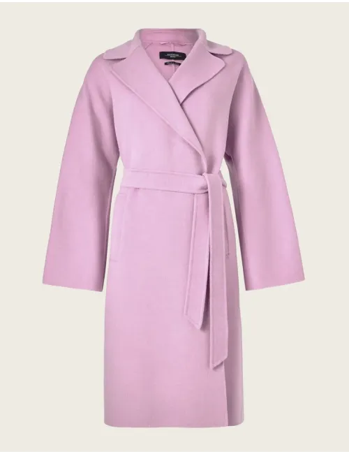 Cappotto misto lana donna Civada rosa