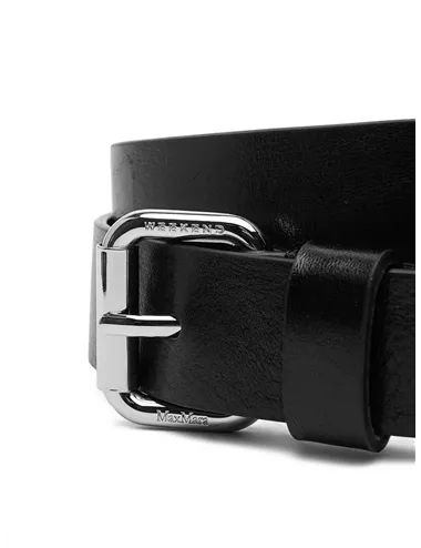 Cintura pelle liscia donna Afona nero