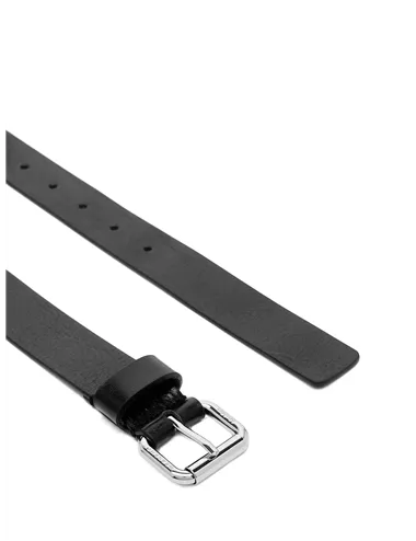 Cintura pelle liscia donna Afona nero