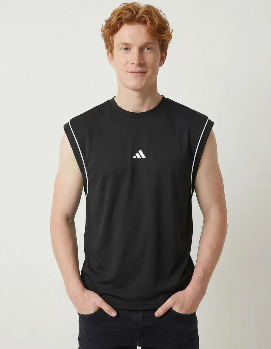 Canotta uomo All-World Sleeveless nero