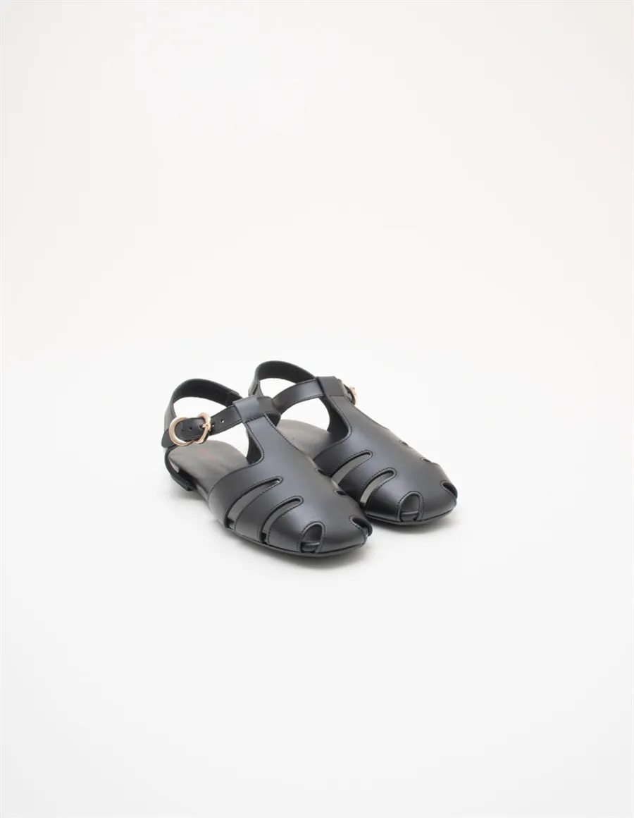 Sandali donna Fisherman nero