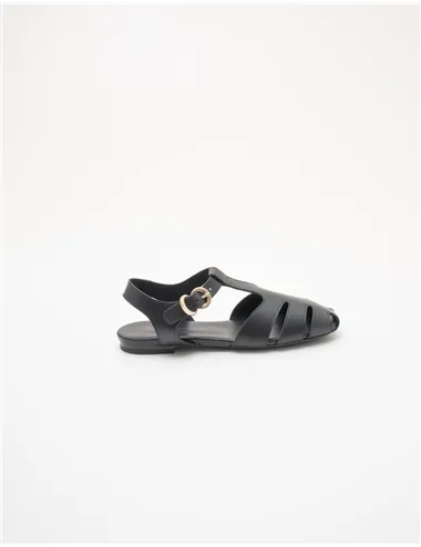 Sandali donna Fisherman nero