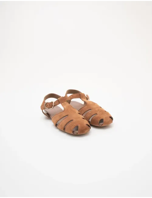 Sandali donna Fisherman marrone