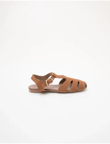 Sandali donna Fisherman marrone
