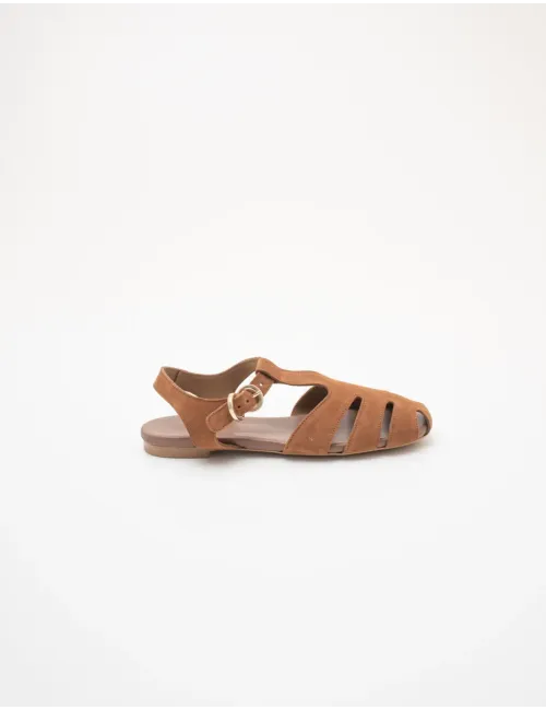 Sandali donna Fisherman marrone