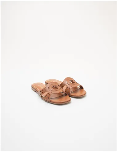 Sandali donna Dista marrone