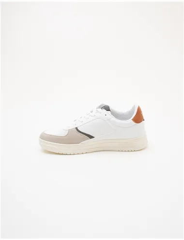 Sneakers uomo Kosmo bianco beige