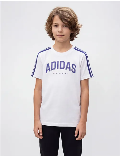 T-shirt bambino Codes Collegiate Graphic bianco