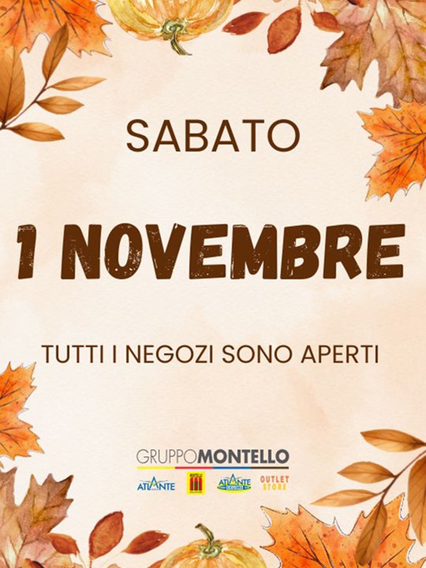 1 NOVEMBRE APERTI