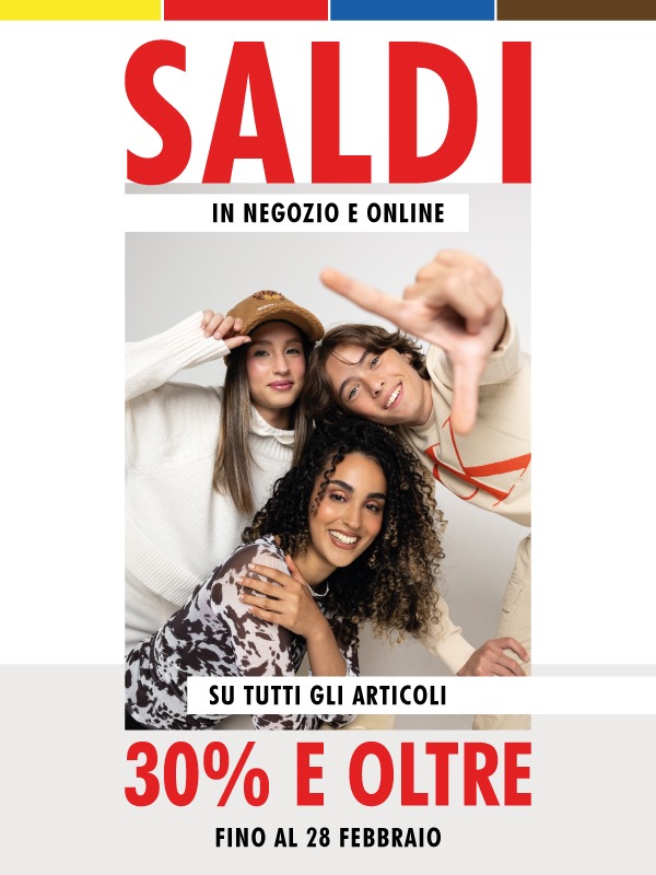 I NOSTRI SALDI CONTINUANO