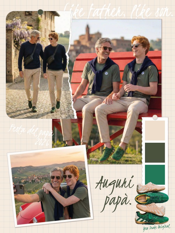 Celebriamo i papà e il loro stile ⚡